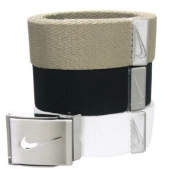 Nike 3-in-1 Web Belt Packs 16 Nike 3-in-1 Web Belt Packs -Cheap Golf Shop WebBelt WhiteKhakiBlack