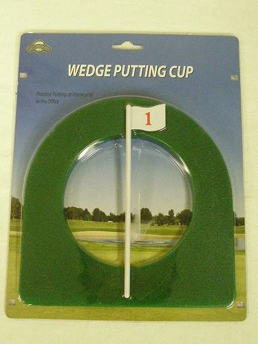Wedge Putting Cup Putting Training Aid - On Course 1 Wedge Putting Cup Putting Training Aid - On Course