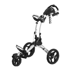 Clicgear Golf 3-Wheel Rovic Swivel Push Cart Model RV1s -Cheap Golf Shop White