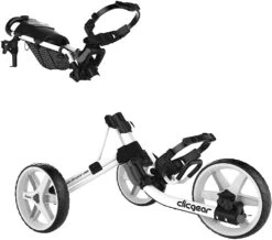 Clicgear Golf 3-Wheel Push Cart Model 4.0 24 Clicgear Golf 3-Wheel Push Cart Model 4.0 -Cheap Golf Shop White 0