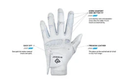Bionic Golf Women's StableGrip 2.0 Glove - Periwinkle -Cheap Golf Shop WomensStableGrip2.0Periwinkle3