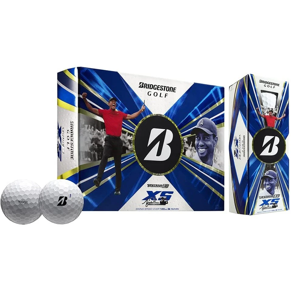 Bridgestone Tour B XS Tiger Woods Edition Golf Balls 1 Bridgestone Tour B XS Tiger Woods Edition Golf Balls