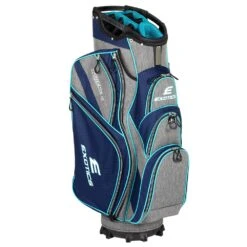 Tour Edge Exotics Xtreme 4 Cart Bags -Cheap Golf Shop Xtreme 4 Cart Bag Navy Scratch Plaid Teal
