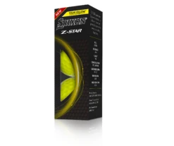 Srixon Z-Star Tour Golf Balls -Cheap Golf Shop Z STAR8 Sleeve TourYellow reflection