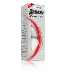 Srixon Z-Star XV Tour Golf Balls -Cheap Golf Shop Z STARXV8 Sleeve PureWhite FLIP reflection