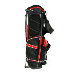 Affinity ZLS Stand Golf Bag Black/Red 7 Affinity ZLS Stand Golf Bag Black/Red -Cheap Golf Shop a08824 side view