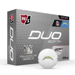 Wilson Staff Duo Soft + NFL Team Licensed Golf Balls 37 Wilson Staff Duo Soft + NFL Team Licensed Golf Balls -Cheap Golf Shop b519256b0835fc622e5482d1111ec034ccdf63b3 WGWP500LC 9 Duo Soft Plus Box RT Hero NFL LA Chargers Lockup