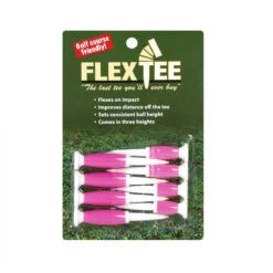 FlexTee Flexible Golf Tees - 8 Pack - Multi Heights -Cheap Golf Shop flex tees pink ladies