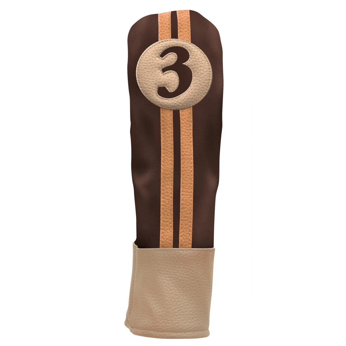 Sahara Retro Vintage #3 Fairway Wood Headcovers 8 Sahara Retro Vintage #3 Fairway Wood Headcovers - Image 8