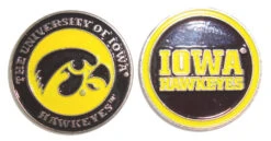 NCAA Double Sided Collegiate Golf Ball Marker Coins 25 NCAA Double Sided Collegiate Golf Ball Marker Coins -Cheap Golf Shop iowa