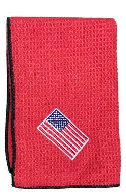 Joseph Elliott USA Embroidered Flag 18" X 18" Micro Fiber Towels 30 Joseph Elliott USA Embroidered Flag 18" X 18" Micro Fiber Towels -Cheap Golf Shop je11