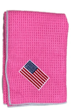Joseph Elliott USA Embroidered Flag 18" X 18" Micro Fiber Towels 27 Joseph Elliott USA Embroidered Flag 18" X 18" Micro Fiber Towels -Cheap Golf Shop je8