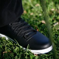 Orlimar Men's Spikeless Golf Shoes 14 Orlimar Men's Spikeless Golf Shoes -Cheap Golf Shop orlimar black front closeup 1