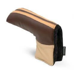Sahara Retro Vintage Blade Putter Headcovers 12 Sahara Retro Vintage Blade Putter Headcovers -Cheap Golf Shop retro putter hc brown tan